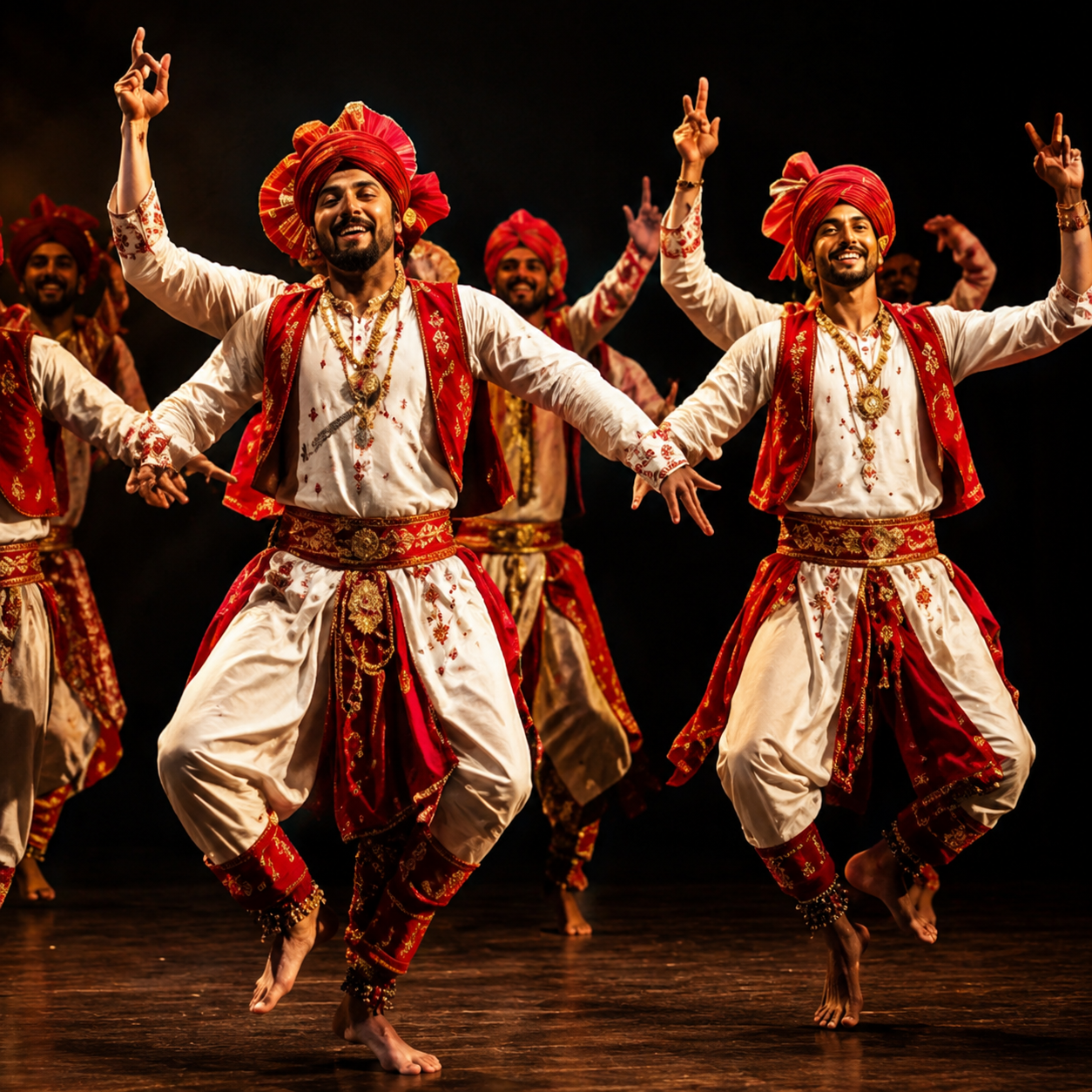 Bhangra dance form image
