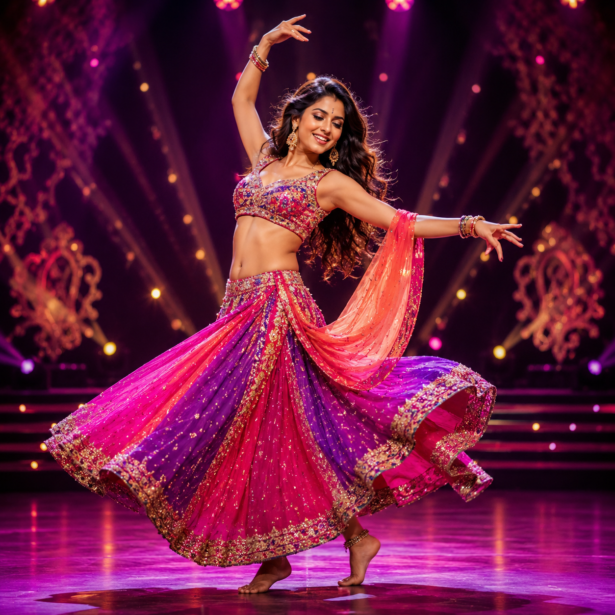 Bollywood dance form image