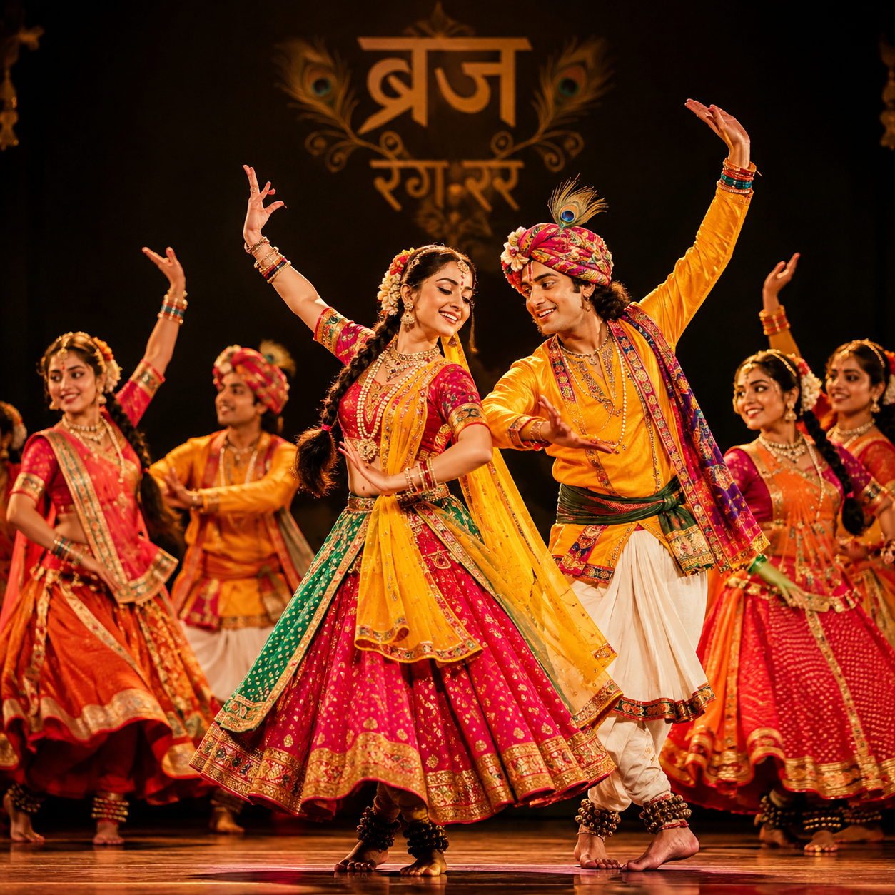 Brij Folk dance form image