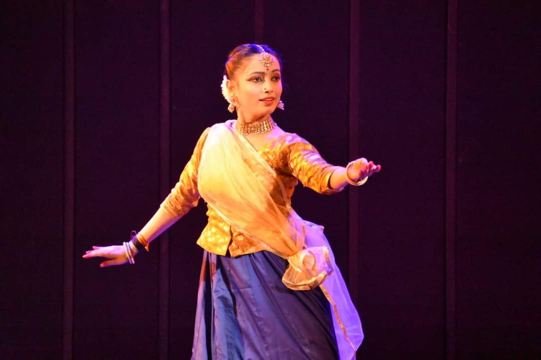 Kathak dance form image