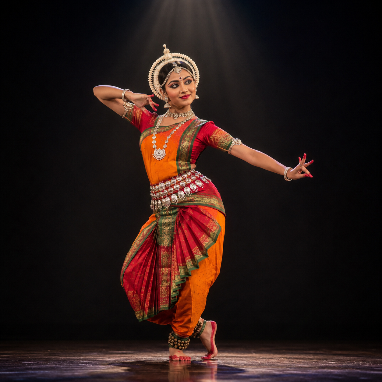 Odissi dance form image